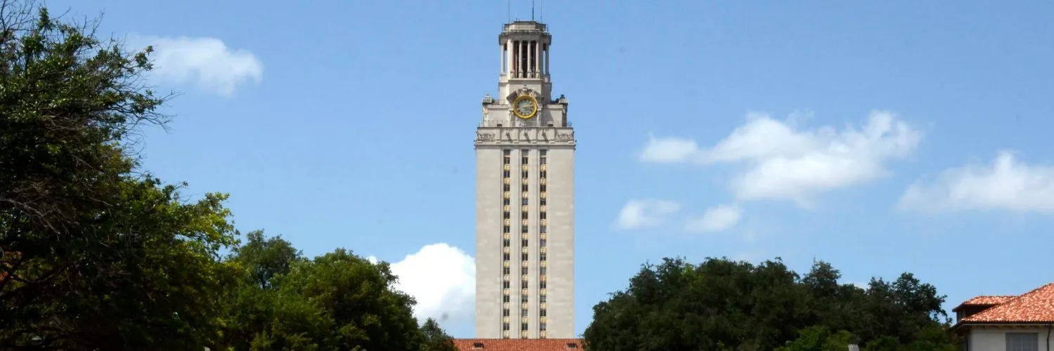 The University of Texas at Austin banner